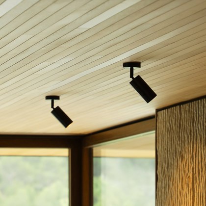Contain Book XL LED Wall and Ceiling Light in brushed aged brass alternative image