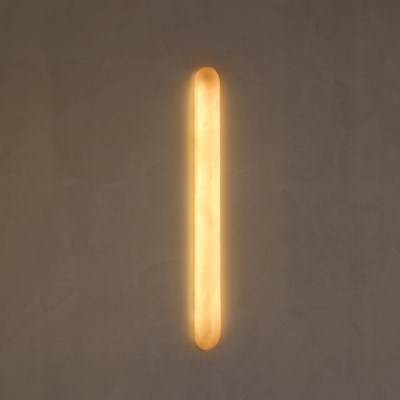 Contain Tub Alabaster LED Wall Light