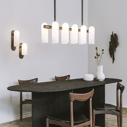Schwung Odyssey Linear Small Chandelier alternative image