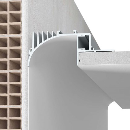 9010 Vega P007 Plaster In Linear LED Profile alternative image