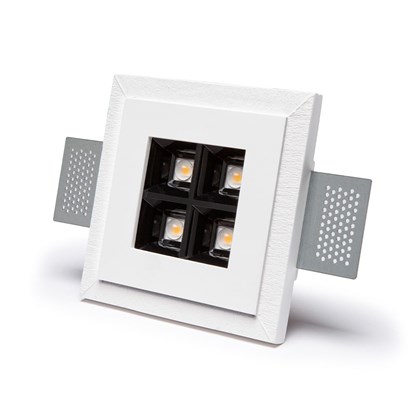 9010 Prisma 4256 LED Plaster In Recessed Downlight alternative image