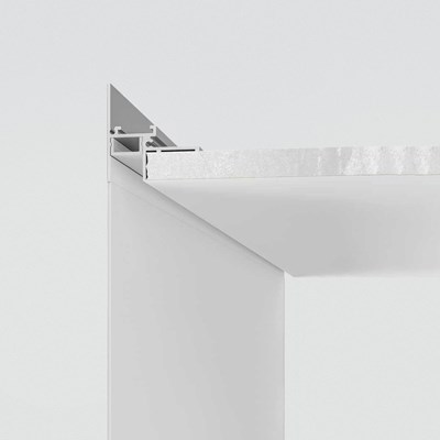 9010 Polaris P019 Plaster In Wall Wash Linear LED Profile