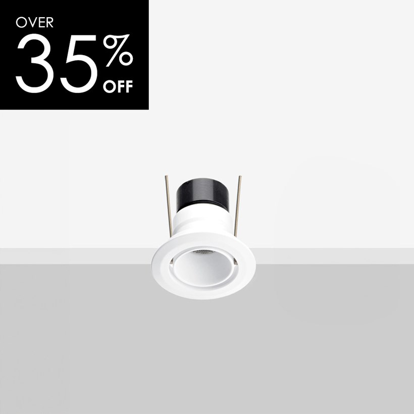 Lighting Outlet Led OUTLET Flexalighting Joel 2 LED IP65 Recessed Adjustable Downlight ...