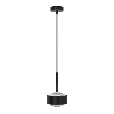 Top Light Puk Maxx Drop Pendant in matt black