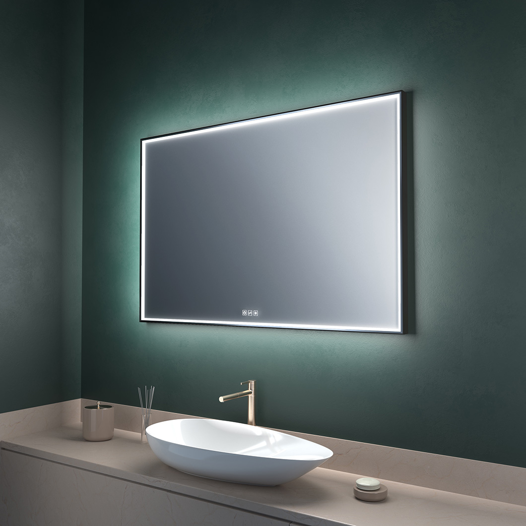 Light on top of mirror hotsell