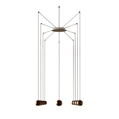 Il Fanale Groove Pendant Chandelier