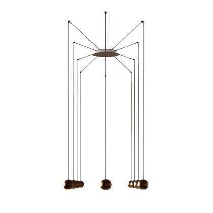 Il Fanale Groove Pendant Chandelier