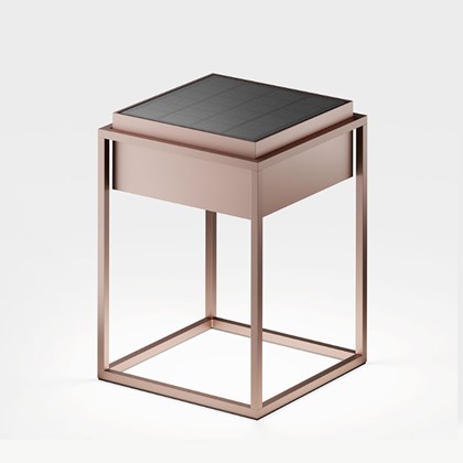IP44.DE Qua IP65 Outdoor Portable Cordless Solar Table Lamp