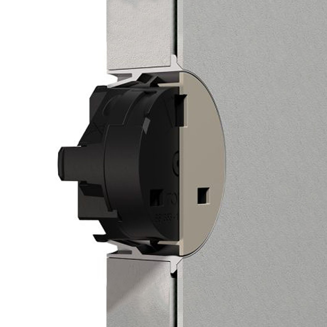 Rond Trimless Retrofit Switchless Power Socket | Darklight Design ...