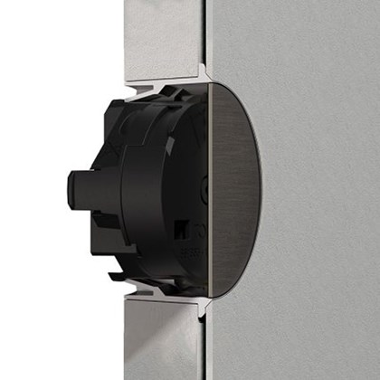 Rond 24V Push Button Trimless Retrofit Wall Socket alternative image