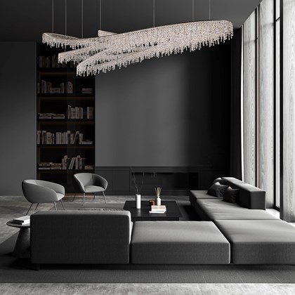Cycasi Arctic Ice Chandelier alternative image
