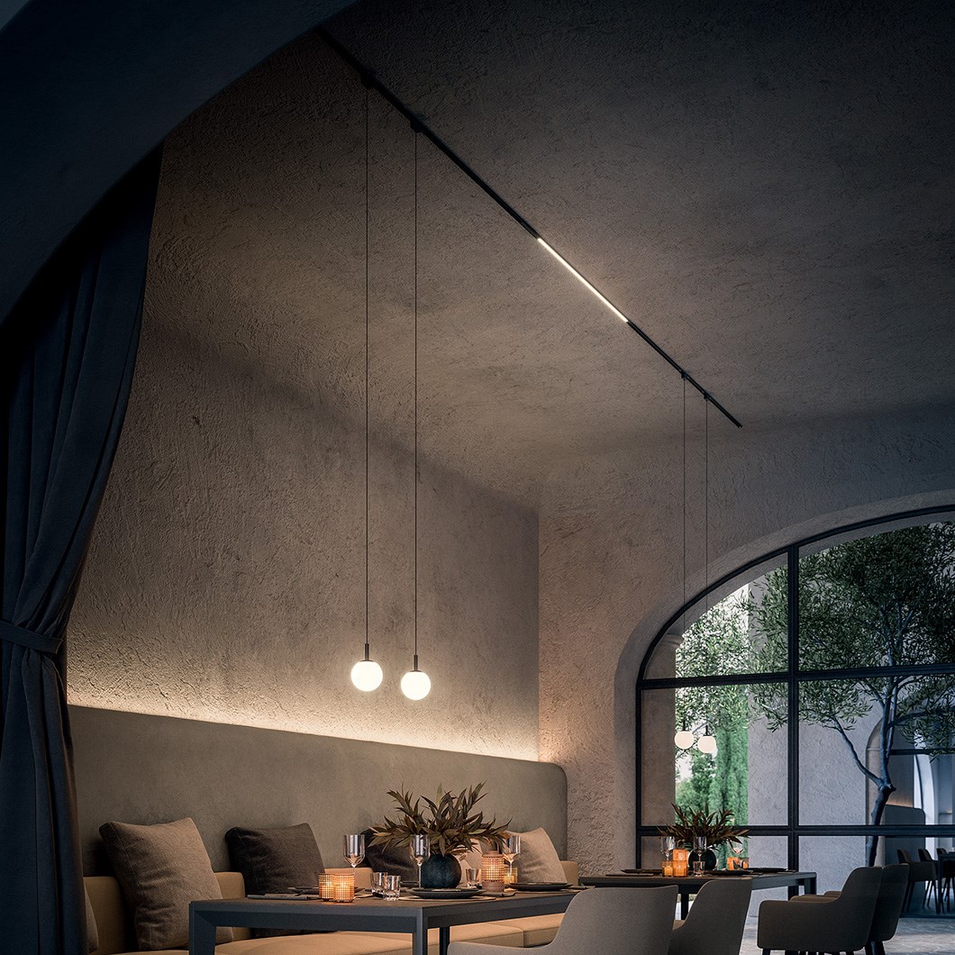 Quadrifoglio Group Cartesio Surface Mounted 48V Modular Track System ...