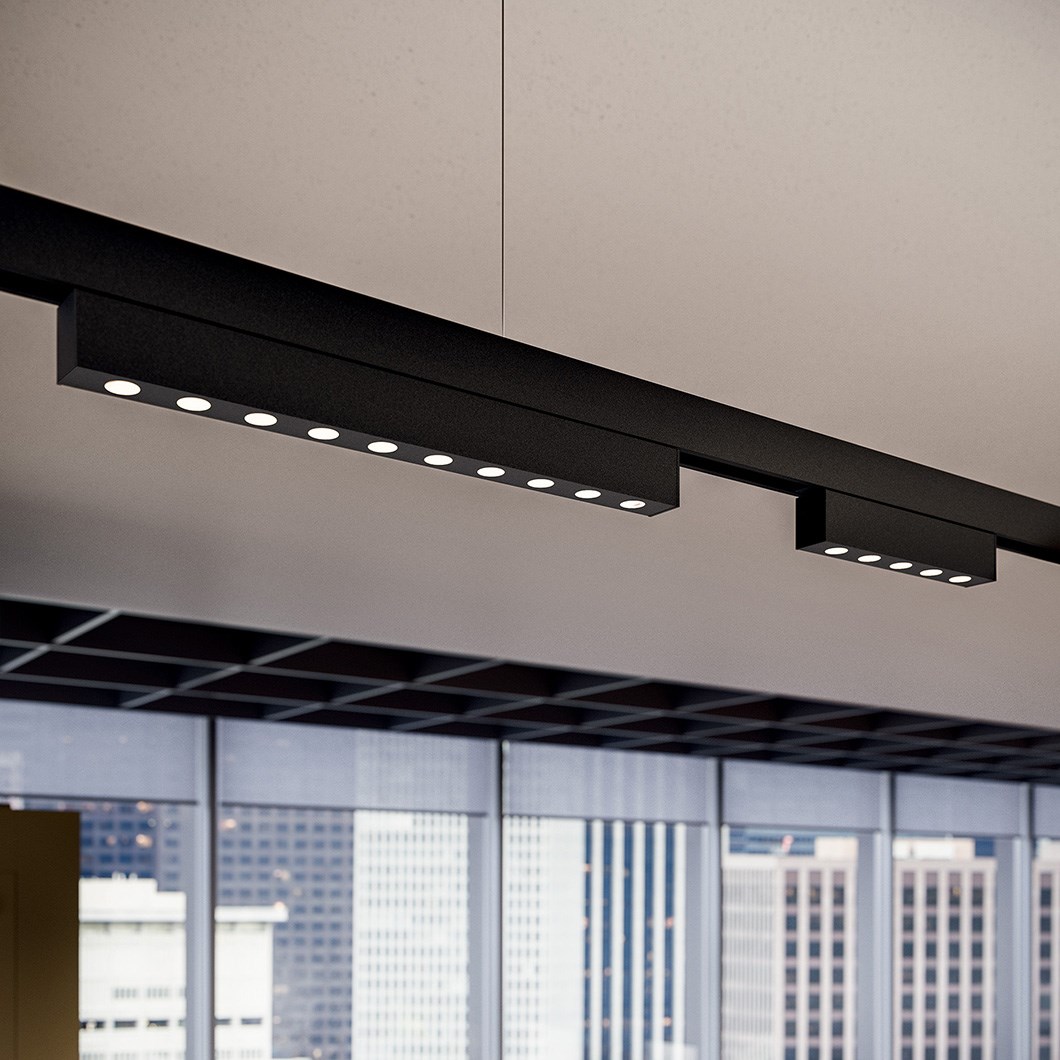 Quadrifoglio Group Cartesio Suspension Mounted 48V Modular Track System ...