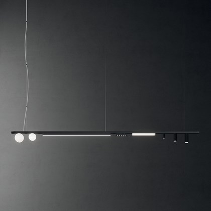 Quadrifoglio Group Cartesio Suspension Mounted 48V Modular Track System