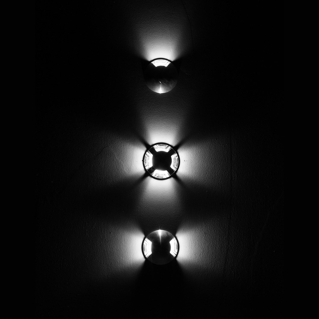 LLD Bia Maxi Round Dual Emission Outdoor IP67 LED Recessed Path Light ...