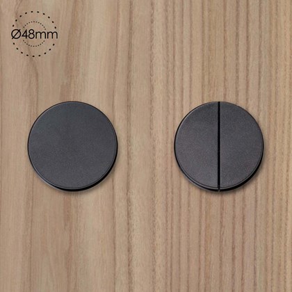 Rond 230V Switch Trimless Backfit Wall Socket