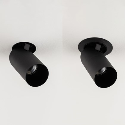 PVD Concept White Line Dotsi 38 Semi-Recessed Spotlight