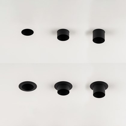PVD Concept White Line Dotsi 38 3 Step Recessed Downlight