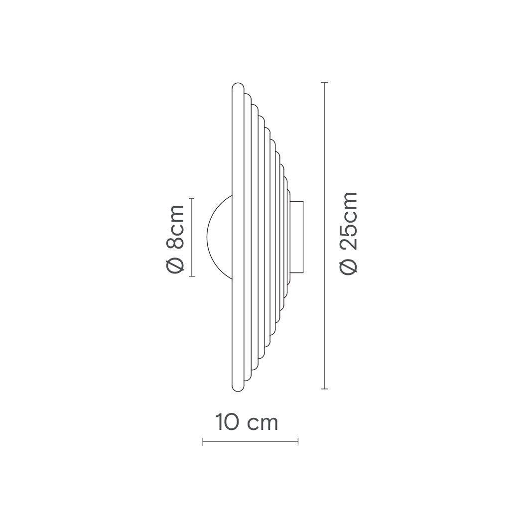 Light Randa Robin Randa Mono Wall & Ceiling Light | Darklight Design | Lighting ...