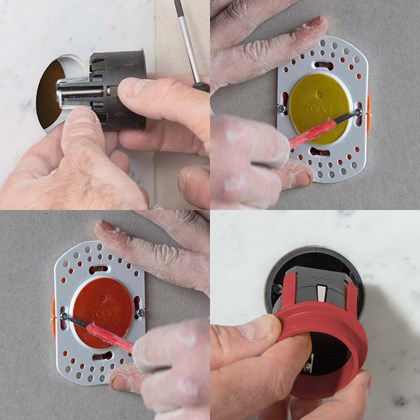 Rond Accessories | Retrofit Plaster Ring | Multifit Holder | Removal Tool alternative image