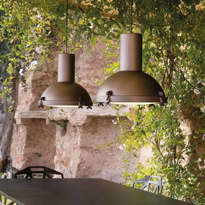 OUTLET Nemo Projecteur 365 IP54 Moka Pendant alternative image