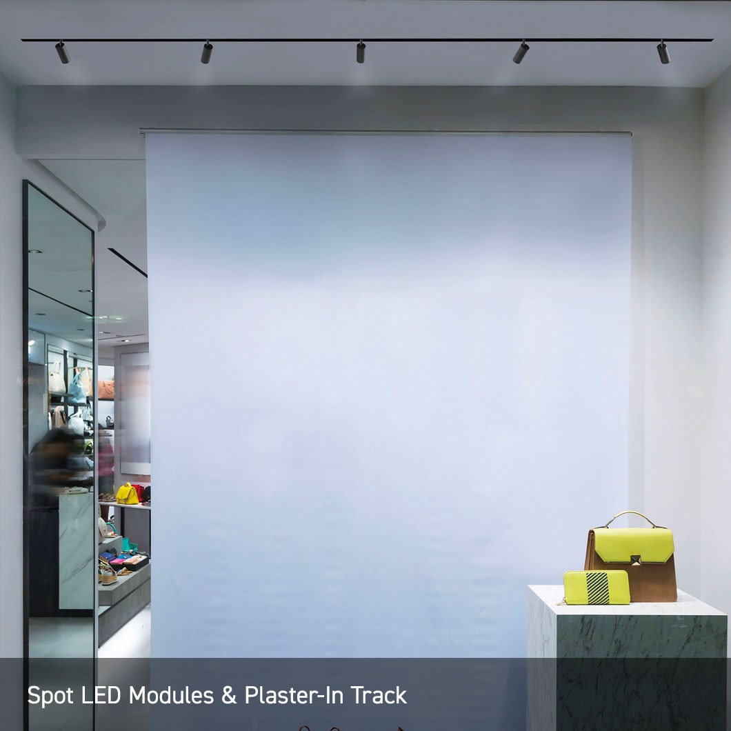 DLD Shadowline 24V Modular Track System Components