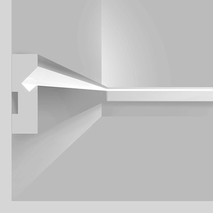 Eleni Lighting EL601 Wide Square LED Linear Profile Cornice