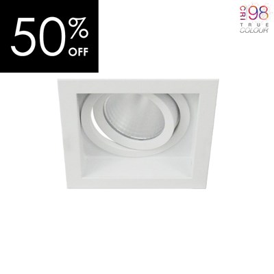 OUTLET DLD Eiger 1-S LED Recessed Adjustable Downlight True Colour CRI98 - Next Day Delivery