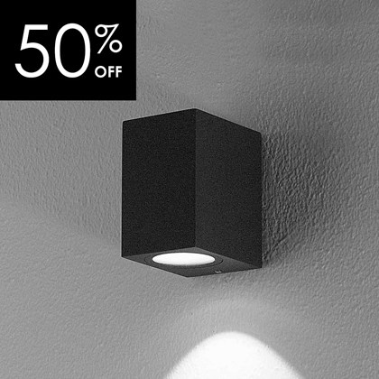 OUTLET DLD Boxi Single Emission LED Outdoor IP54 Wall Light