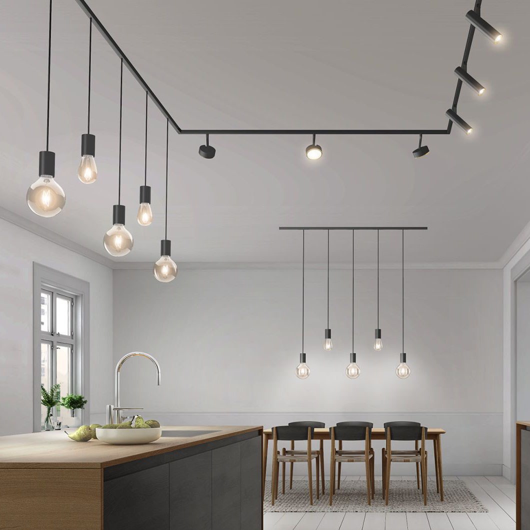 Filou Track System Bruck ALL-IN 230V Modular Track System | Darklight Design | Lighting ...