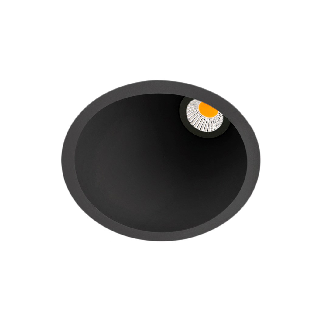 Arkos Swap Arkoslight Swap Round Asymmetric LED Recessed Downlight | Darklight ...