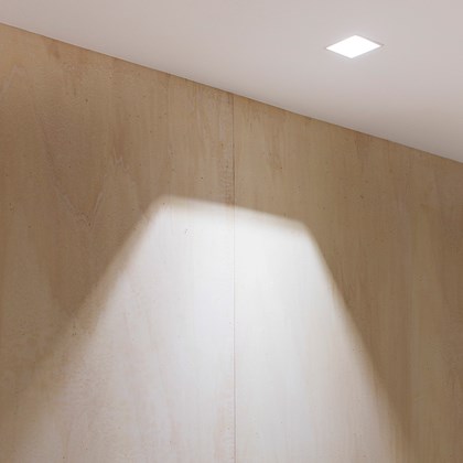 Arkoslight Swap Square Asymmetric LED Recessed Downlight alternative image