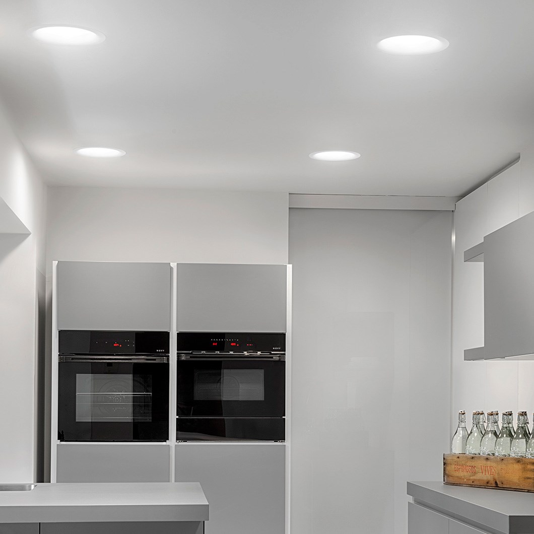 Arkoslight Drop Recessed LED Ceiling Light | Darklight Design ...