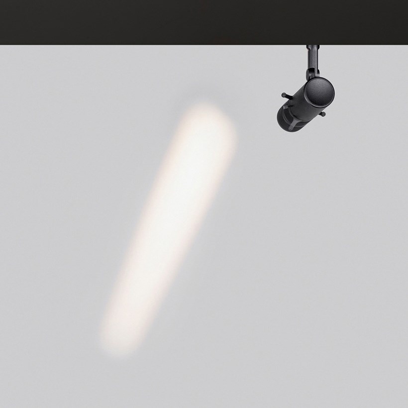 Arkoslight Arkoslight Coco Shaper LED Adjustable Semi-Recessed Artwork Spotlight ...