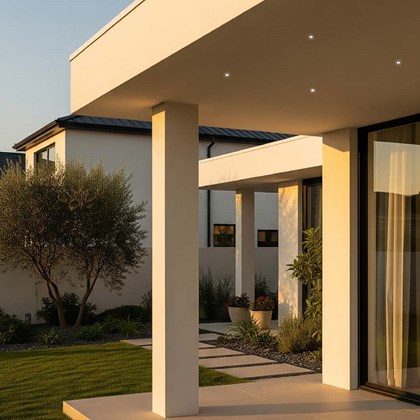 9010 MiniLed Est 1307A LED Outdoor Plaster In Recessed Pin Hole Ceiling Light alternative image