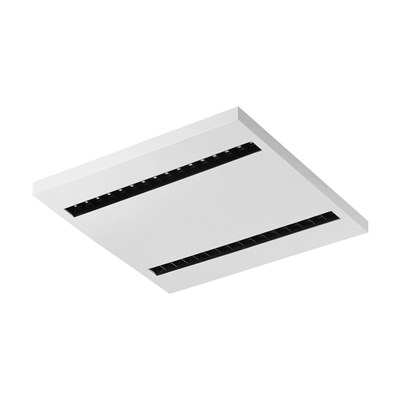 Lena Lighting Terra 2 LED Plus Industrial Suspension / Ceiling Troffer Panel Light