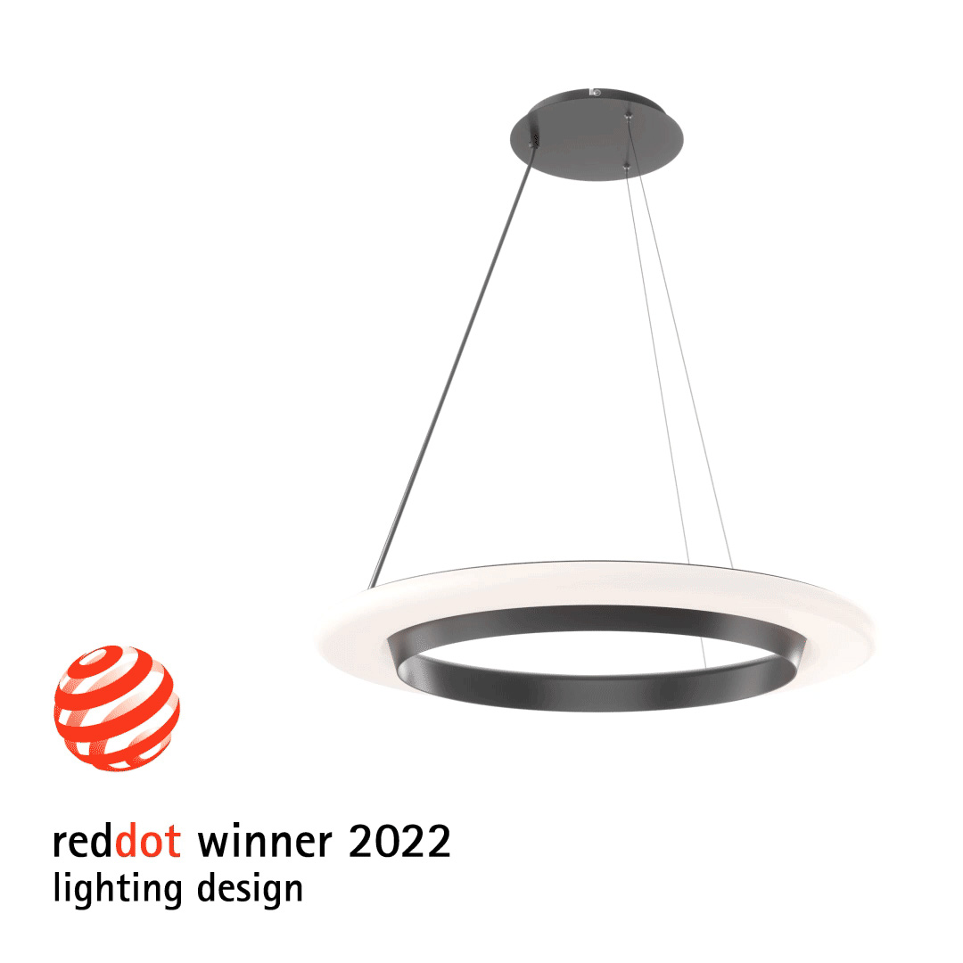 Lena Lighting Sizzano LED Industrial Suspension Light| Image:8