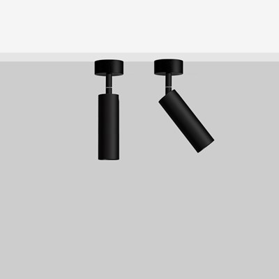 Flexalighting MiniJos S10 24VDC Surface Mounted Projector Spot Light