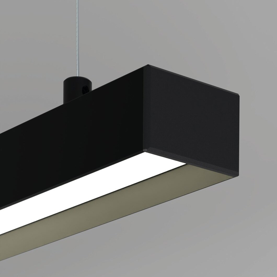 Led Pendant Type DLD LumaLine LED Suspension Profile Pendant Kit | Darklight Design ...