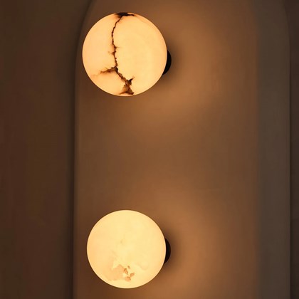 Contain Planette Alabaster Wall Light alternative image