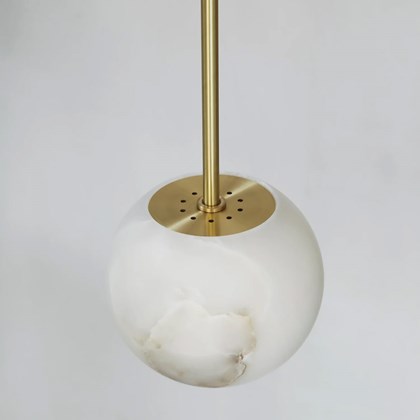 Contain Planette Alabaster Tube Pendant alternative image