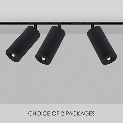 DLD Alps LED Plaster-In Trimless Track System Package - Next Day Delivery