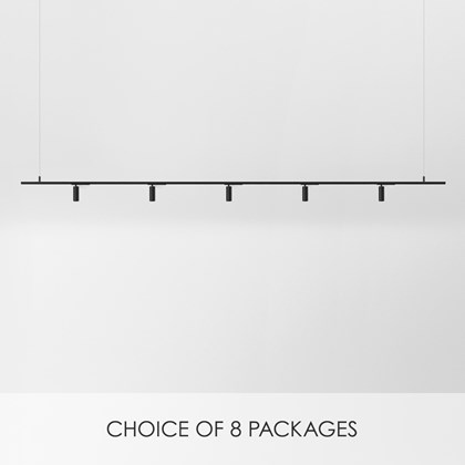 Arkoslight Minimal 24V Suspension Track System Package