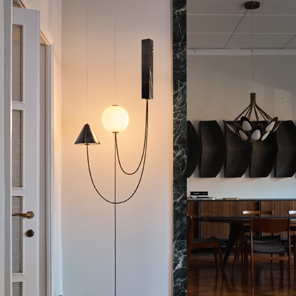 KDLN Mars LED Marble Floor Lamp alternative image