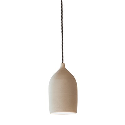 L'ombre Ceramic Oval LED Pendant