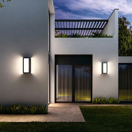 Dub Luce Casio LED IP65 Outdoor Wall Light alternative image