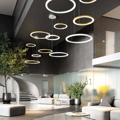 Lena Lighting Solanto Quattro LED Cluster Suspension Pendant Light alternative image