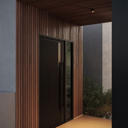 Arkoslight Puck Outdoor LED IP65 Ceiling Light alternative image