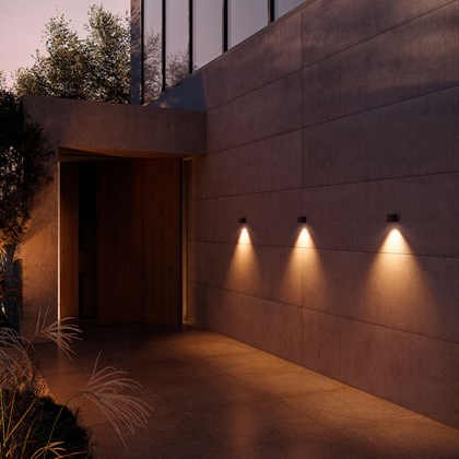 Arkoslight Mr Beam LED IP65 Outdoor Wall Light alternative image