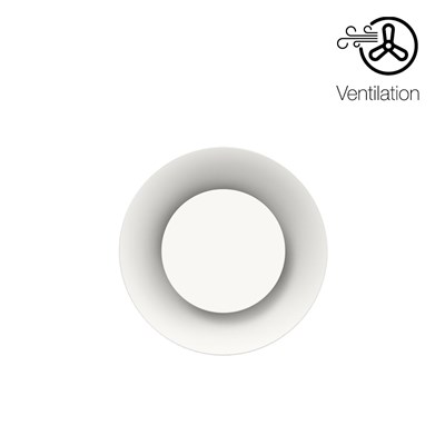 Prado Pradovent Ø108 Trimless Recessed Ventilation Valve